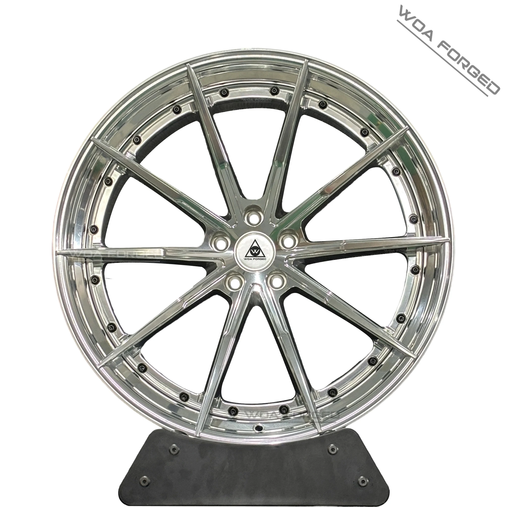 

Customized Forged Racing Car Wheels 18-19 Inch 5x114.3 PCD Chrome Offroad 25mm 40mm Spacers Aluminum Wheels for Passenger Cars