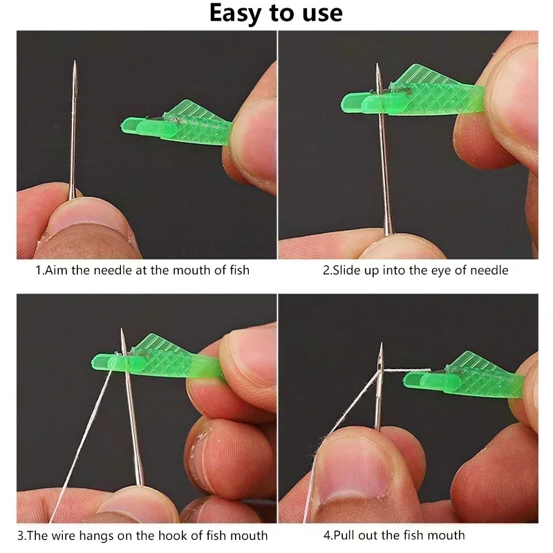 5/10/20pcs Sewing Machine Needle Threader Hook Mini DIY Sewing Needle Device Elderly Quick Automatic Changer Sewing Accessories