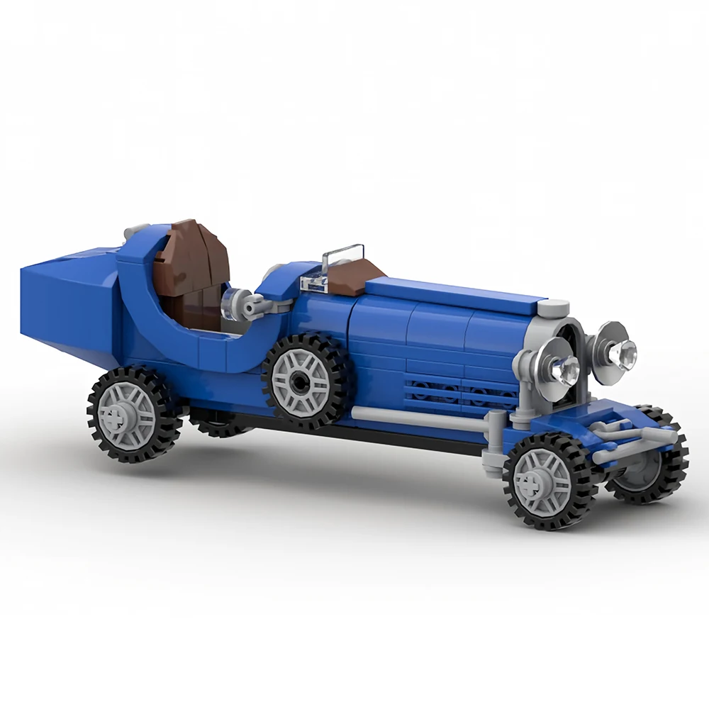 Nouvelle vitesse MOC ​ ​ Série Vintage Convertible B-35, Blocs de Construction Modulaires DIY, Voiture de Sport à Assembler, Jouet de Collection pour Adultes, Cadeau