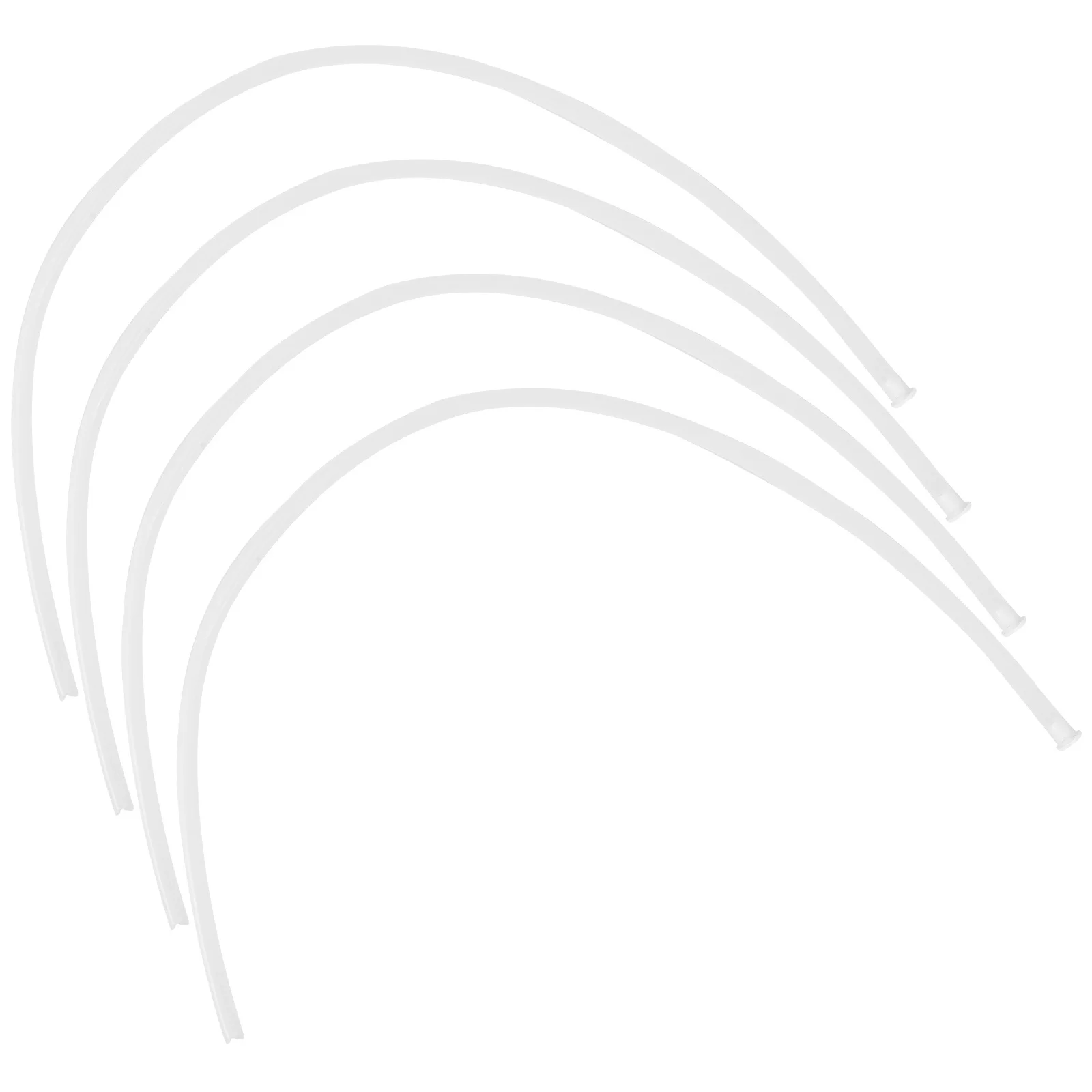 4 قطعة 50 سنتيمتر خرطوم أنابيب السيليكون لمضخة زجاجة المياه الكهربائية USB شحن السيارات شرب موزع اكسسوارات المطبخ الطعام آمنة #5