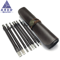 Hot-Selling 8Pcs  Carbide Carving Tool Set - Safety Grip Wood/Leather/Stone Carving Knives & Chisels for Professional En