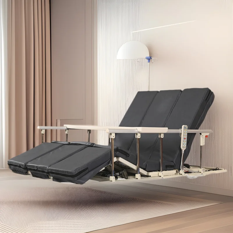 

Bedridden elderly electric get up aid multi-functional patient turn over care mattress automatic lift up back to back