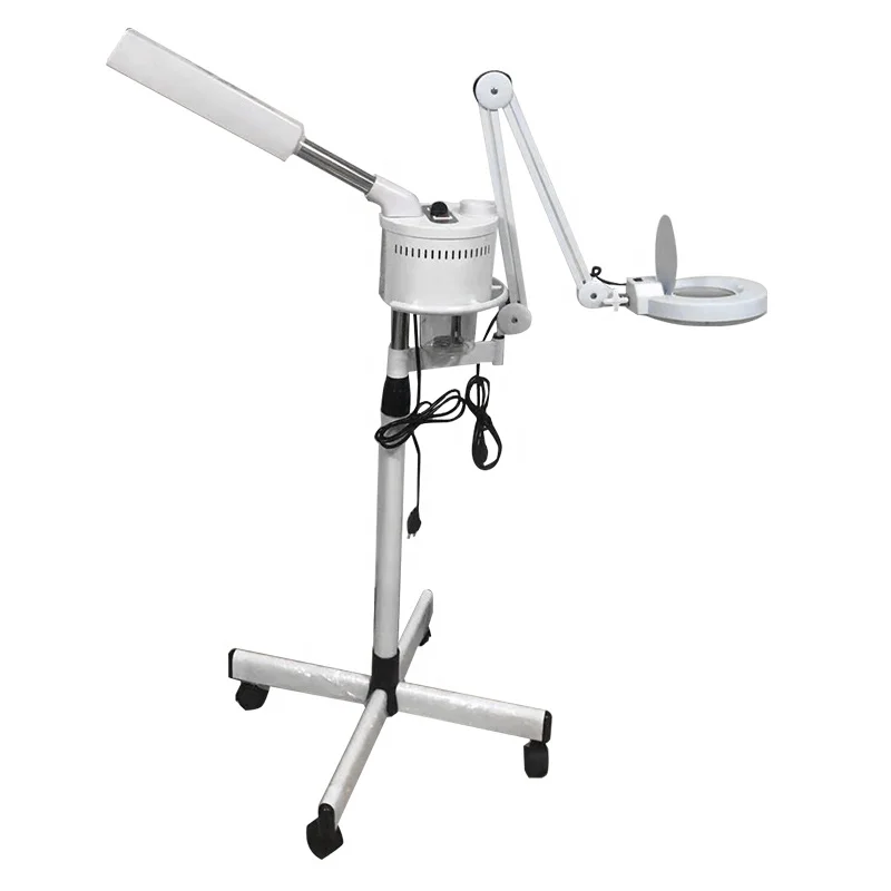 

High Quality Adjustable 2-in-1 Portable Steamer Beauty Salon Equipment Light Emitting Diode Amplifier
