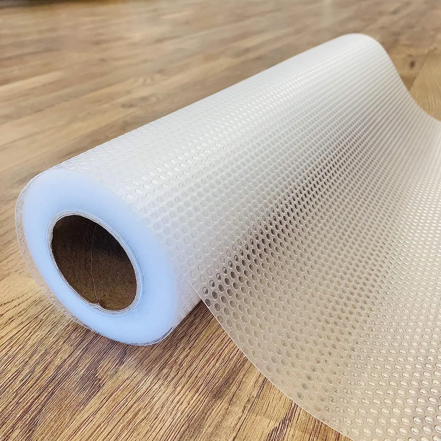 

Shelf Liners for Kitchen Cabinets Non-Adhesive 12"x10FT Clear Drawer Liner Non Slip Washable Waterproof for Refrigerator