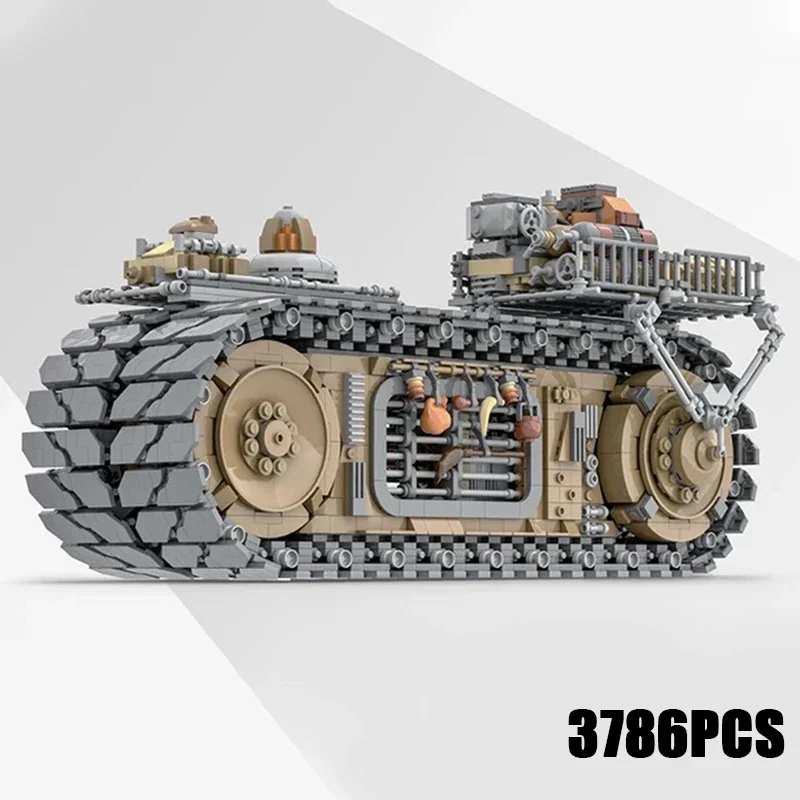 Star Movie Model Moc Building Bricks DN-25 Treadable Tracked Vehicle Technology Blocks Gifts Christmas Toys DIY Sets Assembly