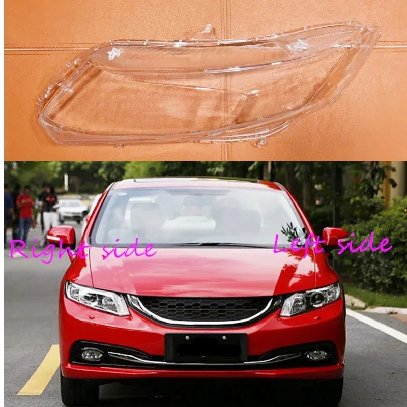 For Honda Civic 9 Generation 2012 2013 2014 2015 Car Headlight Shell Headlamp Cover Replacement Headlamp Lens Headlight Glass