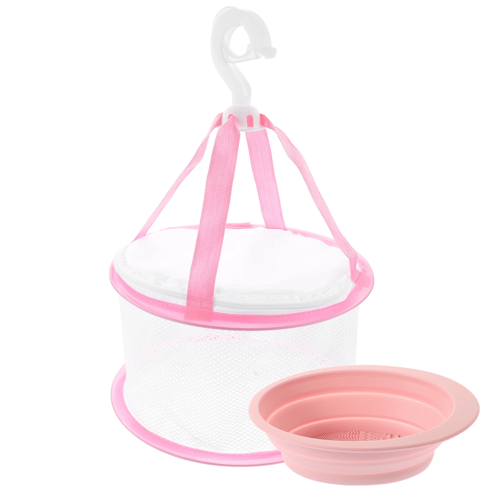 Zestaw do czyszczenia pędzli do makijażu Fioletowa tkanina Miska Siatka do suszenia pędzli Mata do czyszczenia Narzędzia Akcesoria Kosmetyki