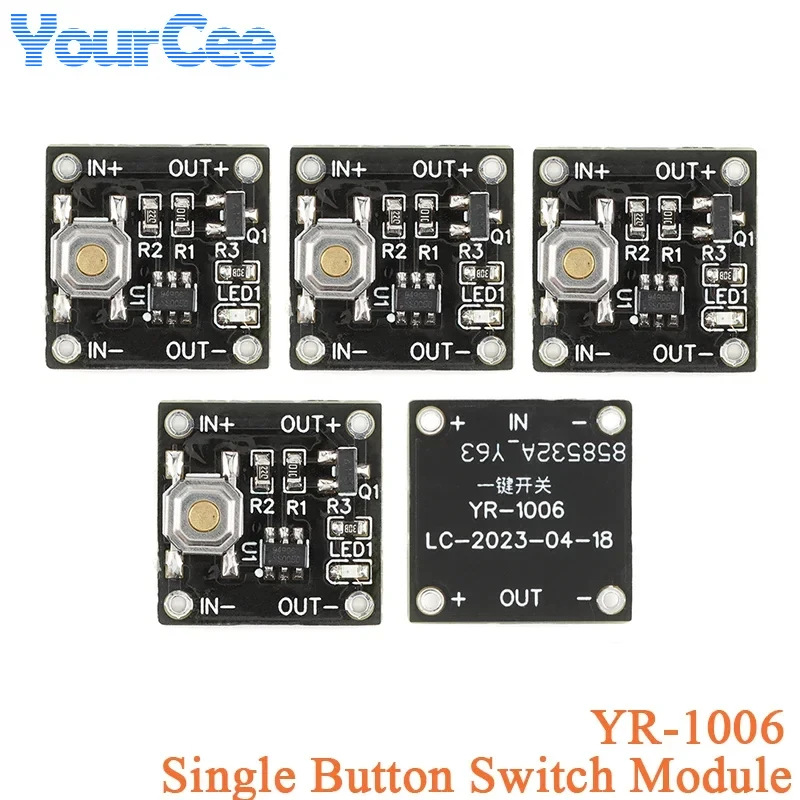 10 pz/1 pz Singolo Collegamento Chiave Interruttore Bistabile 0.5uA Carico Continuo 2A A Bassa Potenza Micro Pulsante di Collegamento Modulo