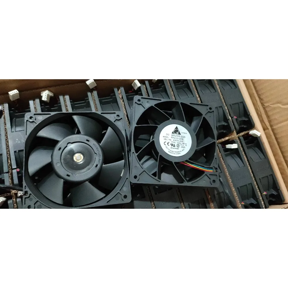 Delta Electronics PFC1212DE 9E1B DC 12V 4.80A 4-Wire 120x120x38mm Cooling Fan