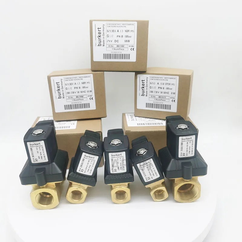 

Burkert Solenoid Valve 00178902 Two-Way Valve 6213EV Series G1/2 Screw Pattern AC220V Voltage