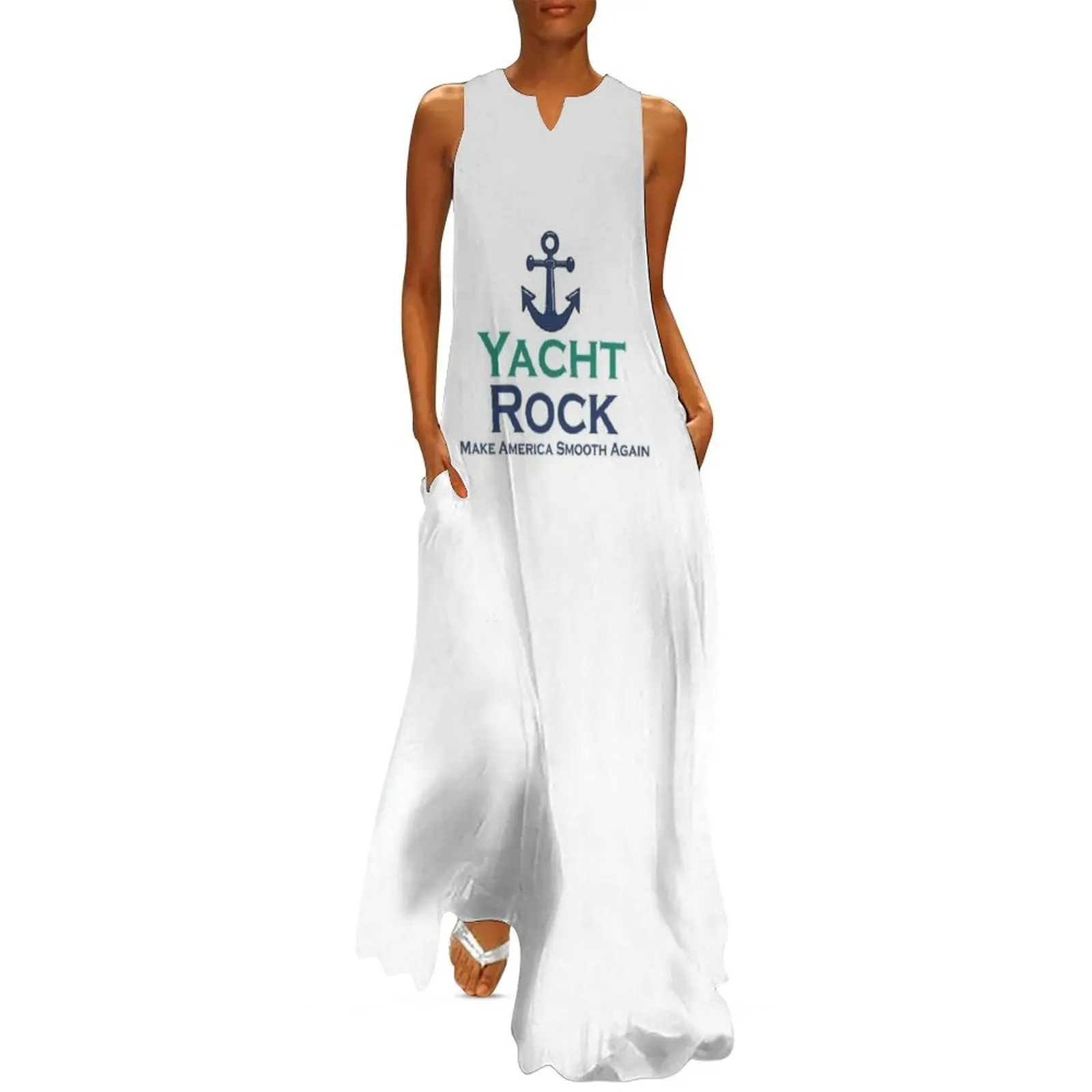 Yacht Rock Long Dress Women