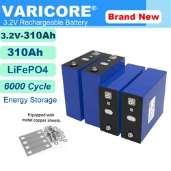 VariCore 3.2V 310Ah Lifepo4 Rechargeable Battery Lithium Iron Phosphate for Travel Solar RV Cell 4S 12v 24v Cell Tax Free