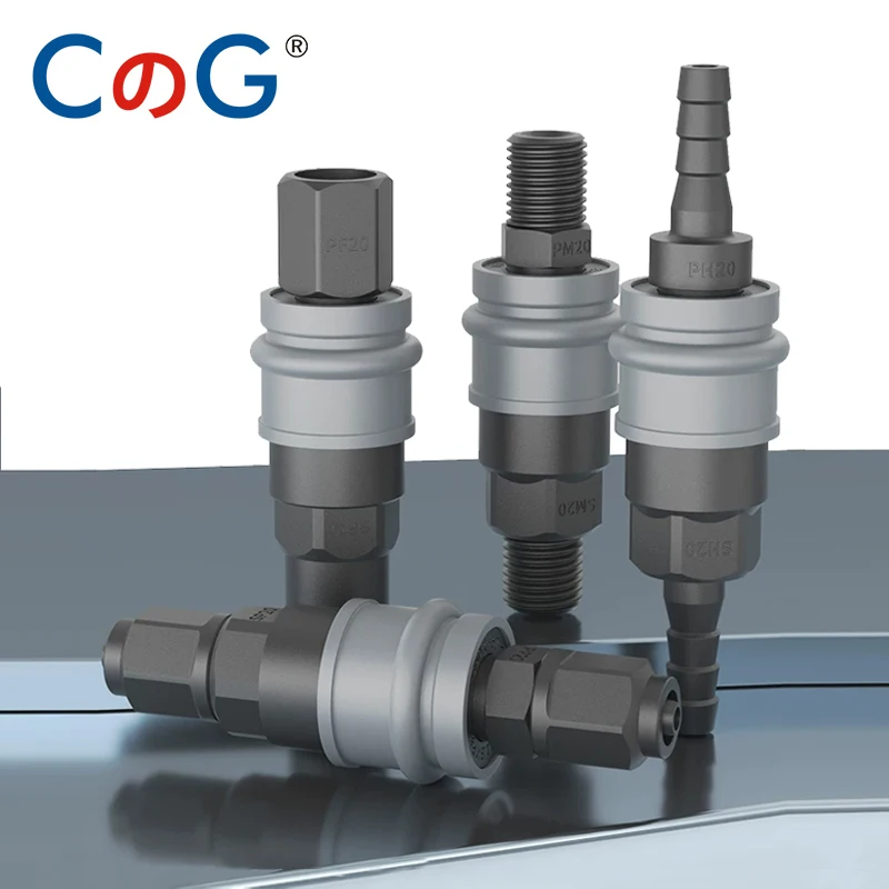 CG Set of Male-female Pair‌ C-type Self-locking Pneumatic Fitting  Quick Coupling Connector for Air Pump Compressor Accessories