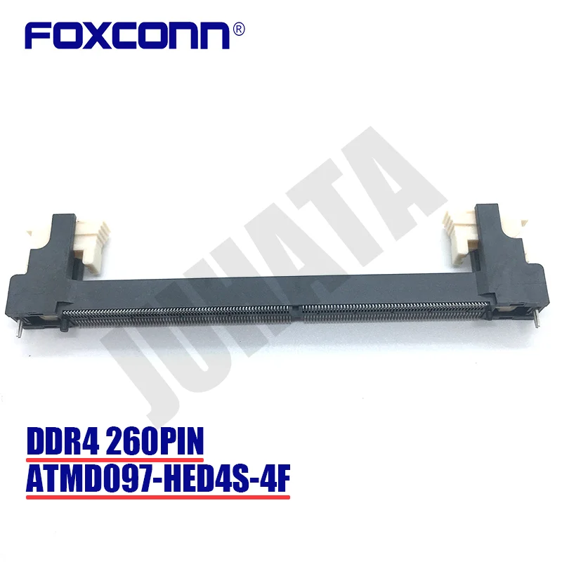 

260PIN DDR4 memory slot New original Foxconn ATMD097-HED4S-4F laptop DDR4 memory slot 260PIN vertical SMD
