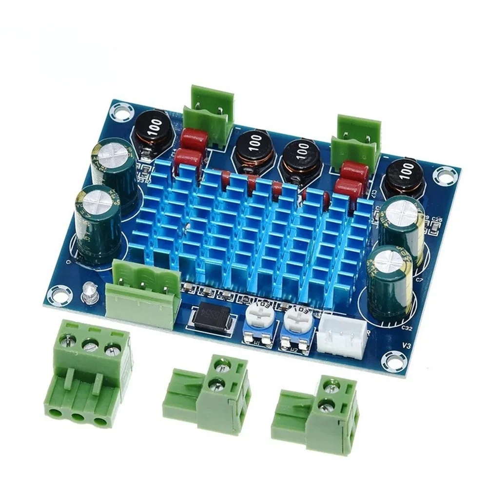 M572 Digital Audio Processing Board for TPA3116D2 120W Module Supports 8 Ohm Speakers Input Voltage Range 8V to 28V DC