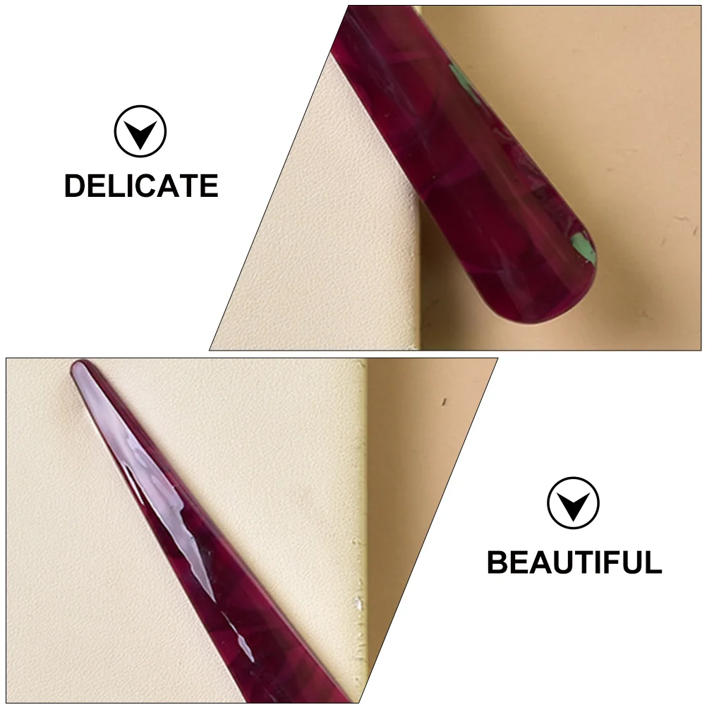 

1pc Vintage Duckbill Clip Acetate Hair Clamp Retro Hairpin For Women Party Festival Hairstyle Decoration Fashion Hair Accessory