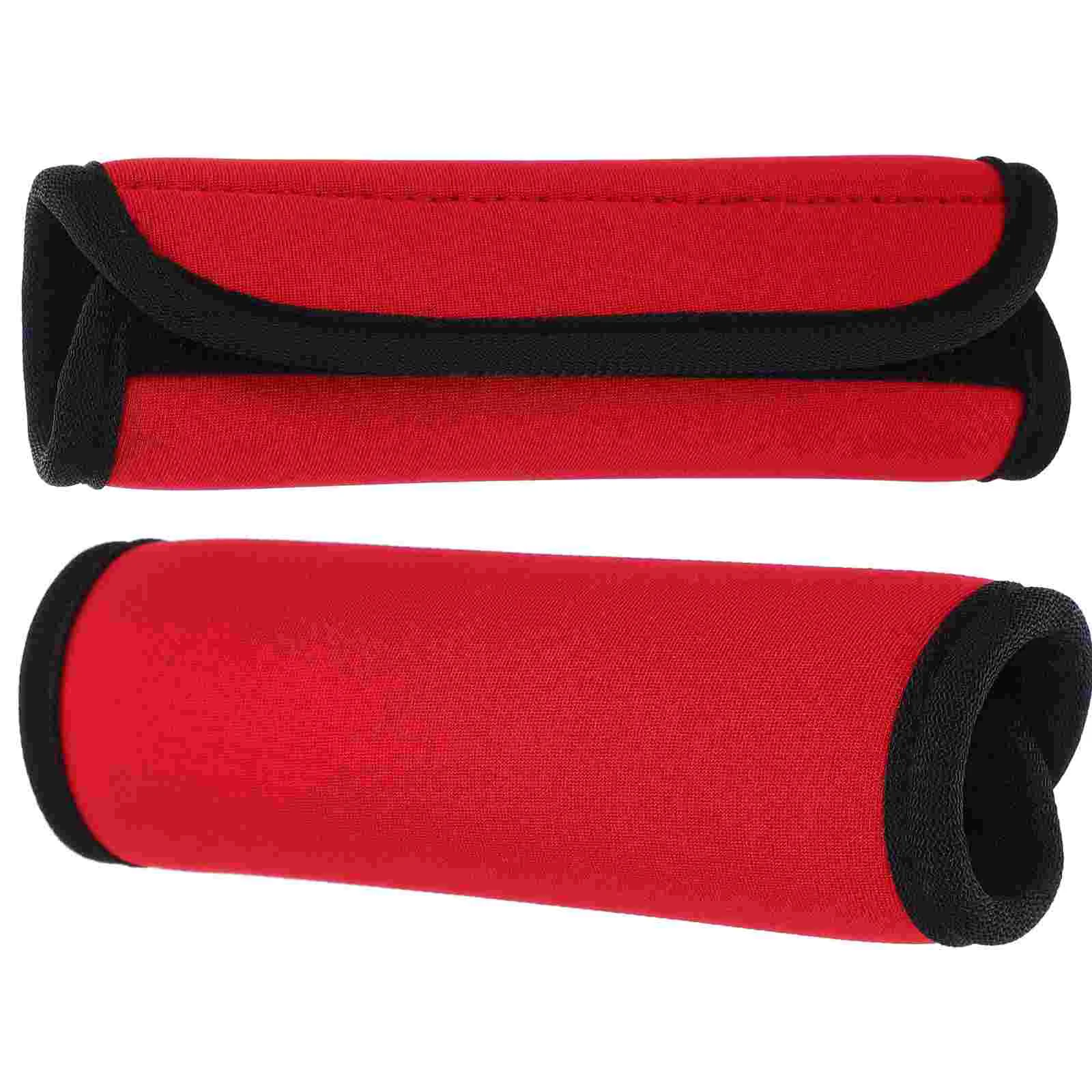 2 Pcs Horizontal Bar Non-slip Dumbells Weight Lift Polyester Barbell Sleeve Bars Grip Pads Cover Child Fixation