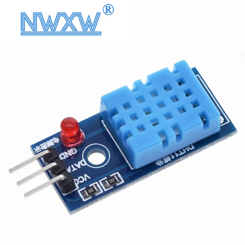 Module de capteur de température et d'humidité Relative DHT11, électronique intelligente, pour arduino, Kit de bricolage avec led, 1 pièce