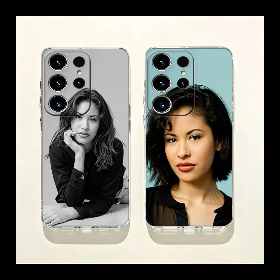 S-Selena Quintanilla Phone Case for Samsung Galaxy S26 Edge S25 S24 FE S23 Plus S22 Ultra S20FE Cover Camera Protection