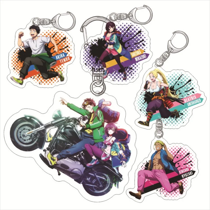 Akira Tendo ‌Shizuka Mikazuki Satsuki Kanon Popular Anime Two-dimensional Peripheral Acrylic Keychain Cool Backpack Pendant