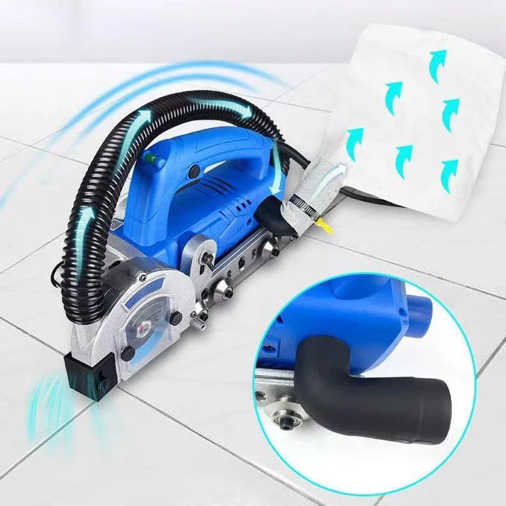 New  Multifunction 1200W Electric Seam Cleaner Seam Construction Tools Dustless Porcelain Floor Tile Seam Cleaner Slotting Tool