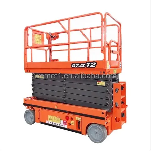 6-14m Genie JLG ManLift Aerial Lift Platform Electric Hydraulic Small Scissor Lifts Sizer Lift For Sale