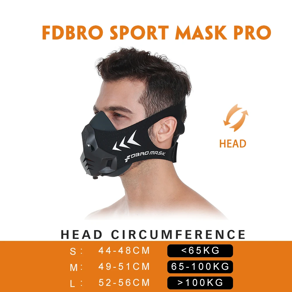 Sports Mask 12 Breathing Levels Pro Workout Mask for Fitness,Running,Resistance,Cardio,Endurance Mask for Fitness Sport Mask