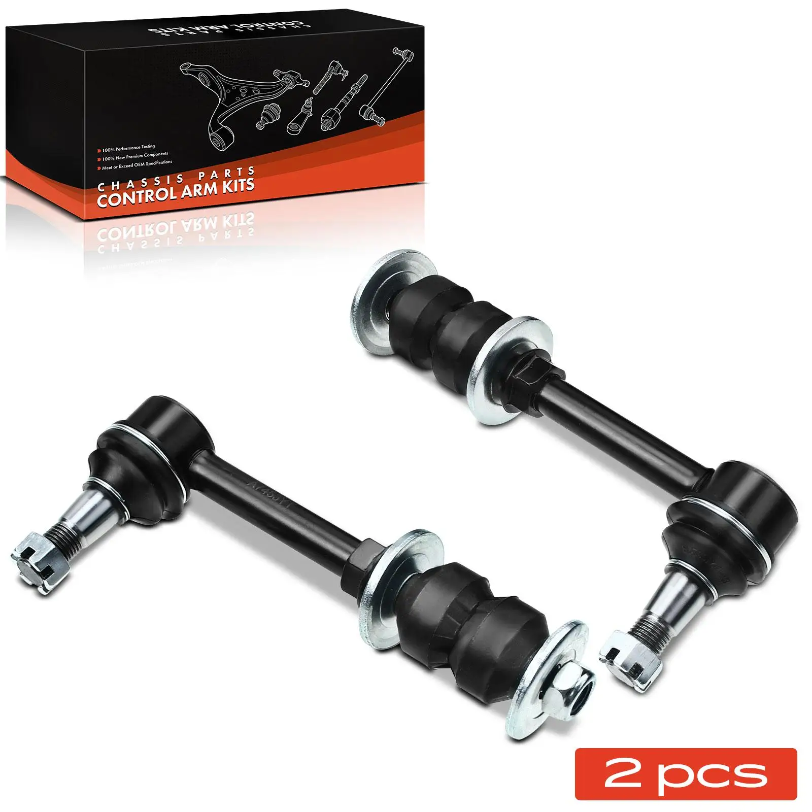Frankberg 2x Koppelingsstang Vooras Links Rechts voor Dodge Ram 1500 Ram 2500 Ram 3500 Pick-up K7453