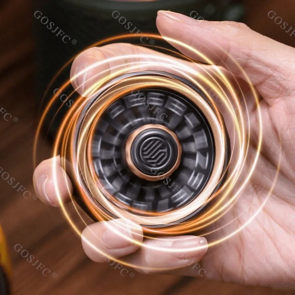 Anillo de estrella giratorio para tráfico, Spinner de Metal, juguetes de escritorio para adultos, juguete para aliviar el estrés