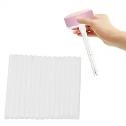 30Pcs Cotton Swab Filter Cotton Core Absorbent Humidifier Mist Diffuser Atomizer Cotton Filter Stick 5x80mm