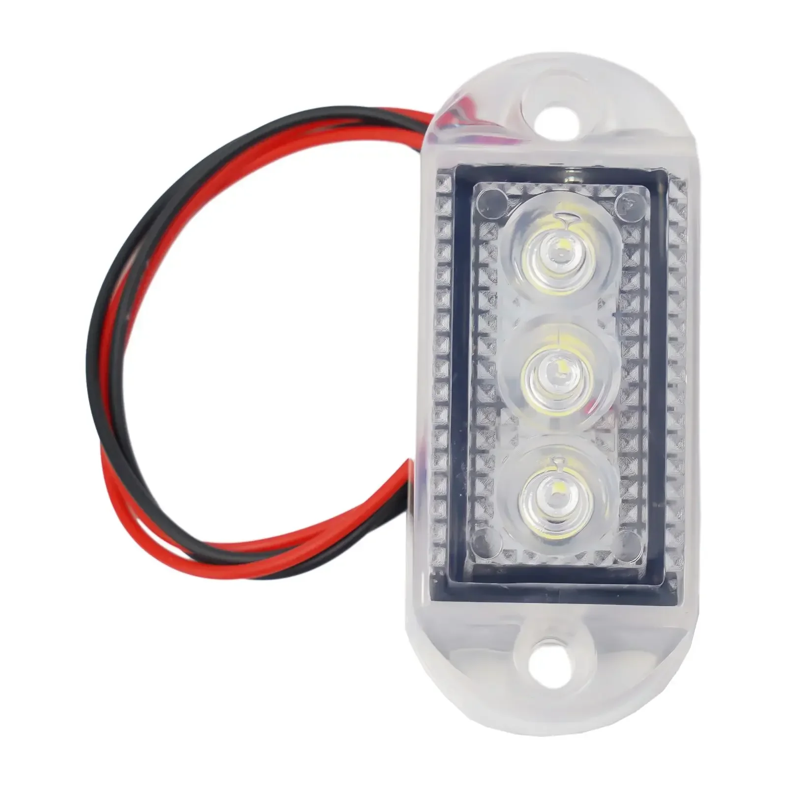 

LED Clearance Light Side Marker For Trucks Lorries Trailers Red White 12V 24V Easy Installation And Low Power Consumption