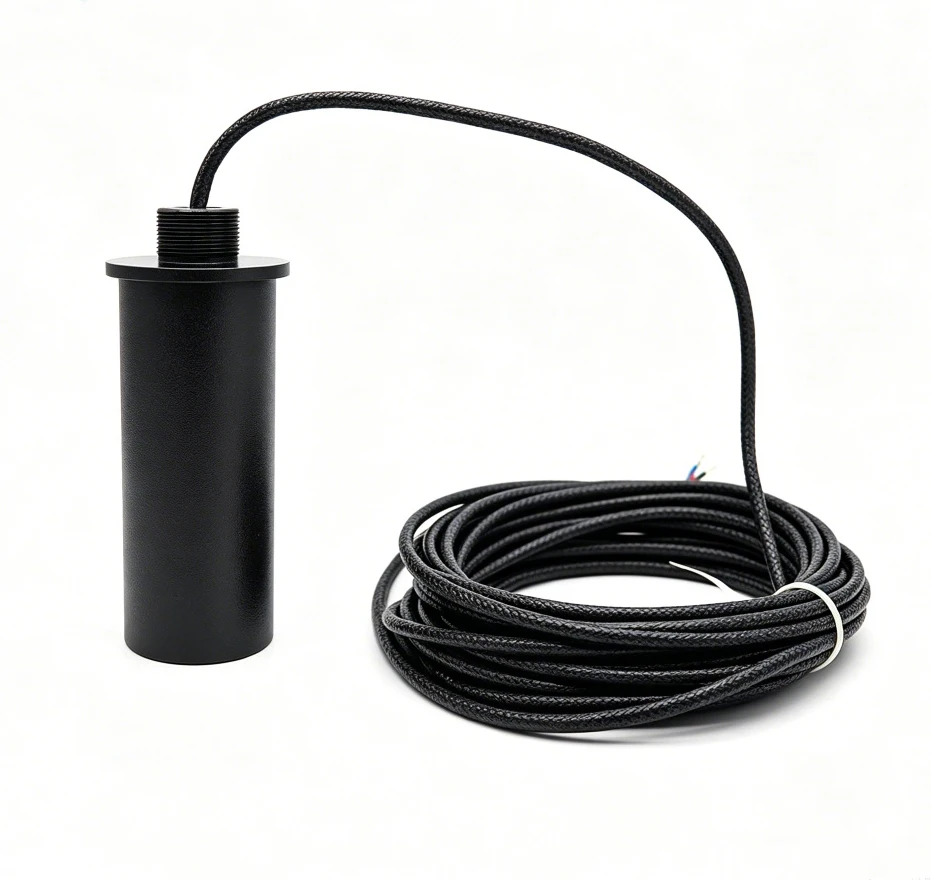 15kHz plug-in ultrasonic transducer with a detection distance of 1000m for measuring mud layer thickness