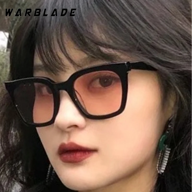 

Trendy Square Frame Women's Sunglasses Luxury Brand Designer Men's Sunglass Outdoor Driving Traveling Eyeglasses UV400 Lunette