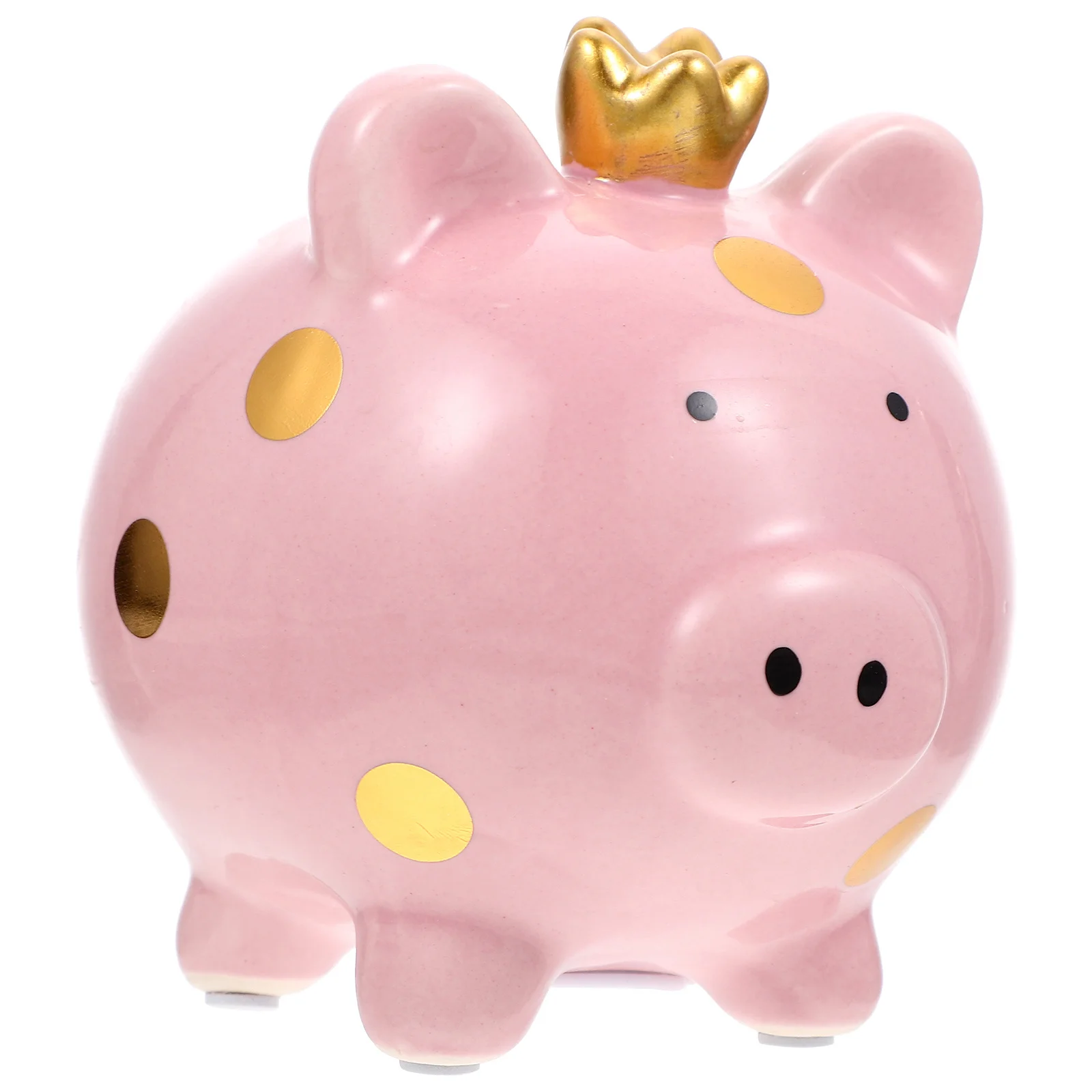 Hucha grande para niños, bonita hucha de cerámica irrompible, tarro de ahorro de dinero, decoración de cerdo de escritorio, decoración de fiesta, Idea de regalo