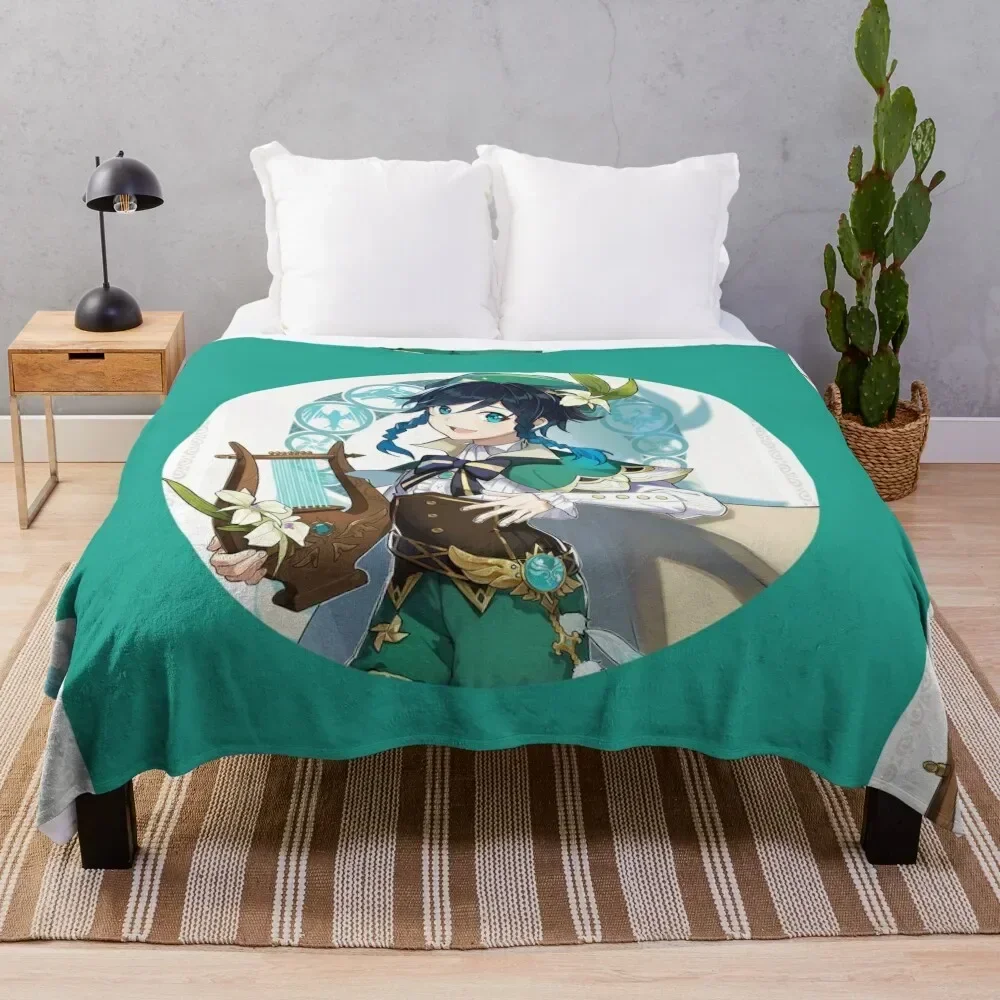 

Venti Throw Blanket Soft Warm Blanket Gift for Men Women Adults