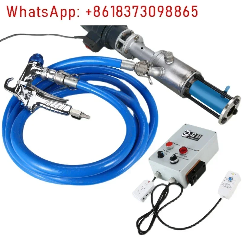 

Multifunctional 2200W portable real stone paint spraying machine Putty fireproof coating mortar high pressure exterior wall