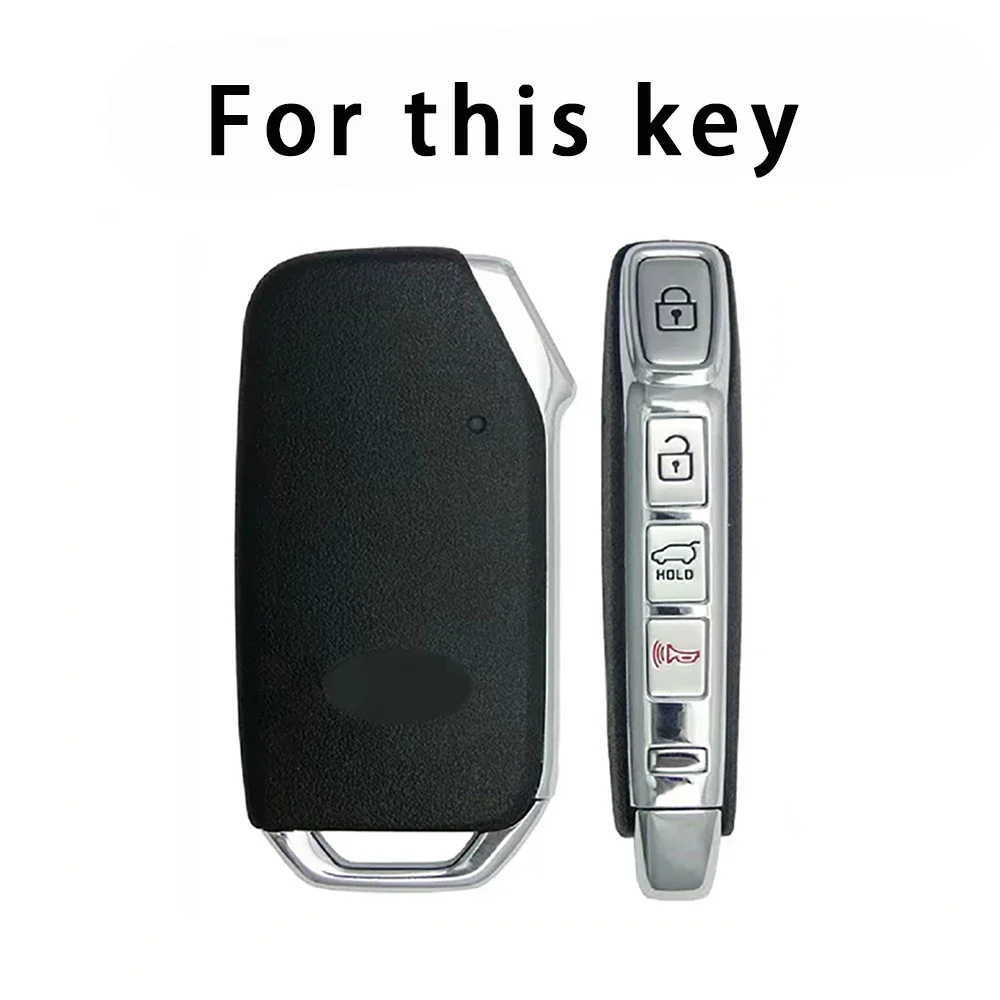 For Kia Ray 2023 Sportage 2022 K7 2020 Cadenza 2020 Sorento 4 Soul Telluride K3 Cerato 2020 TPU Car Remote Key Fob Case Cover