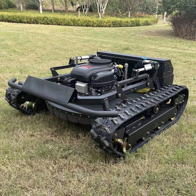 Robot Mini Cutting Grass Machine Robot Remote Control Lawn Mower Tractor for Farm