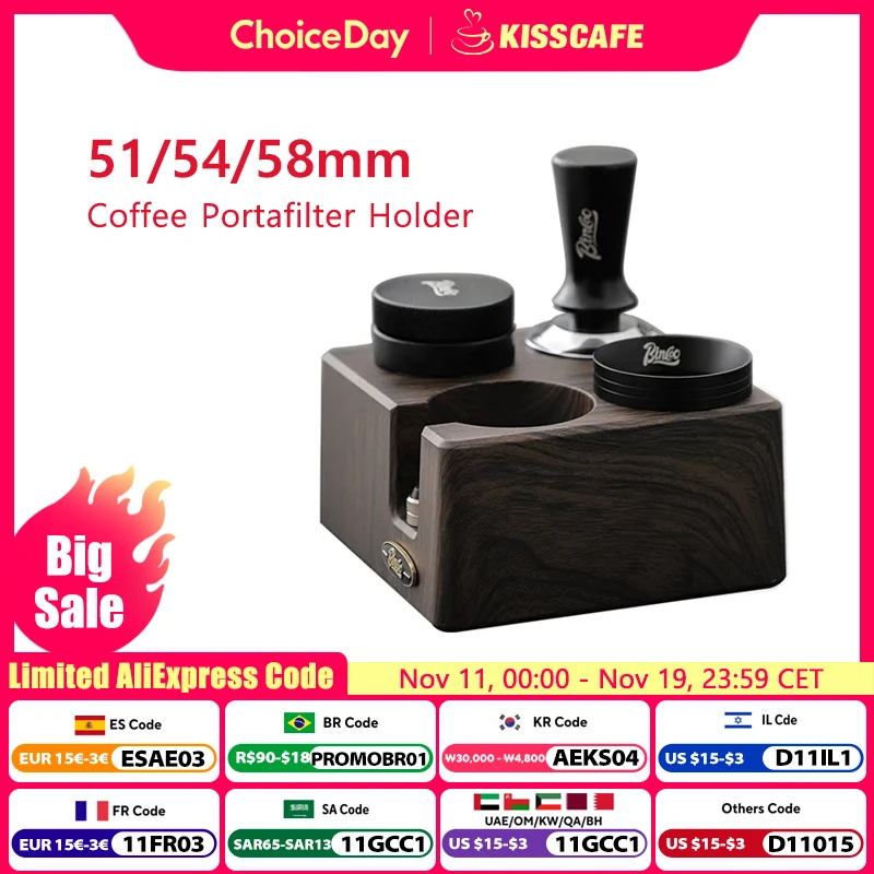 

Подставка для станции для утрамбовки кофе, держатель портафильтра 51 мм, 54 мм, 58 мм, ABS для Delonghi Breville, аксессуары для эспрессо, инструменты для бариста