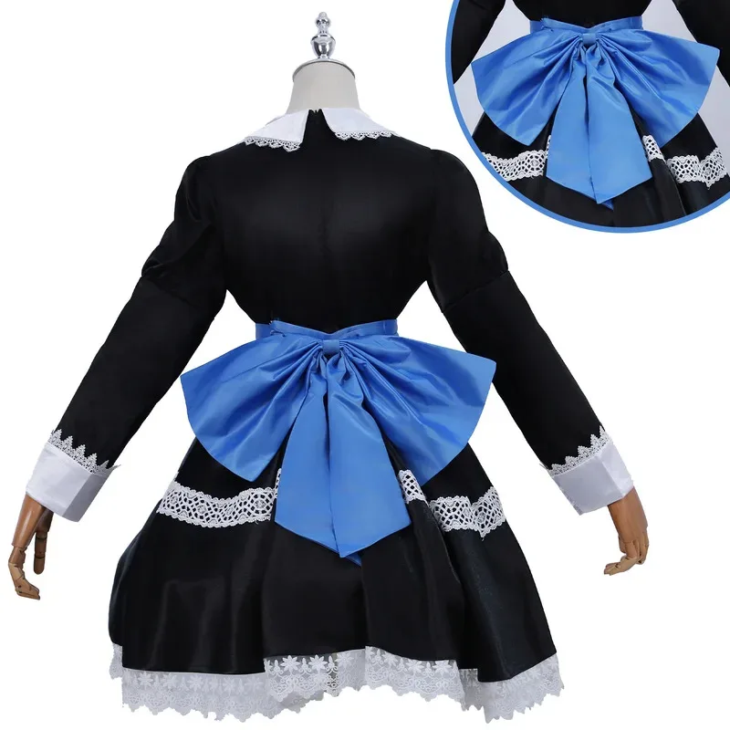 

Anime Panty Cosplay Costume Garterbelt Anarchy Stocking Maid Lolita Dress Wig Long Socks Halloween Suits Outfitf;5,m'7.d;