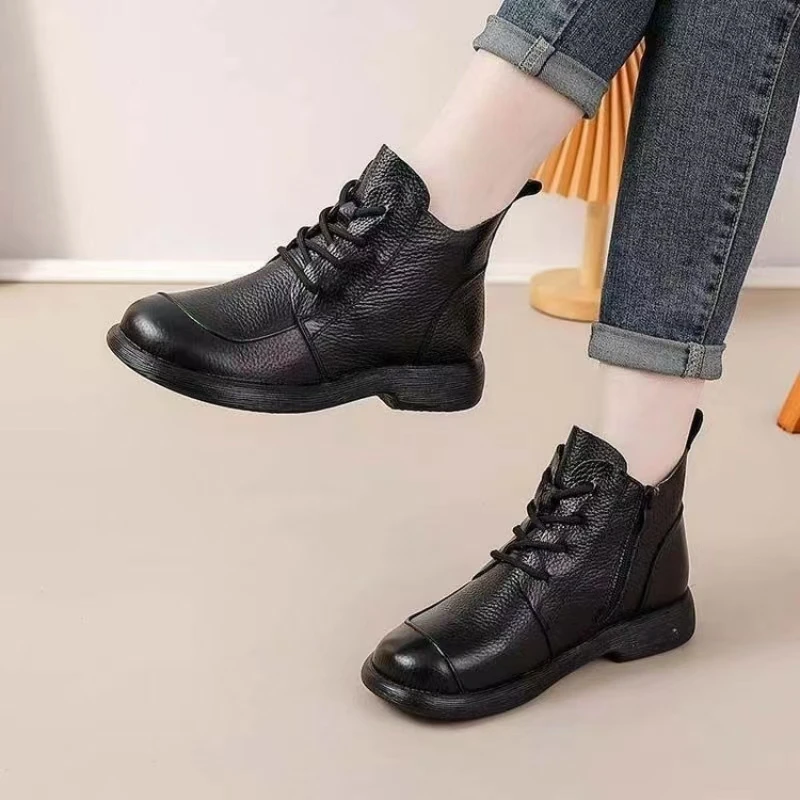 womens leather winter dress boots Women's Leather (Genuine) Snow & Winter Boots