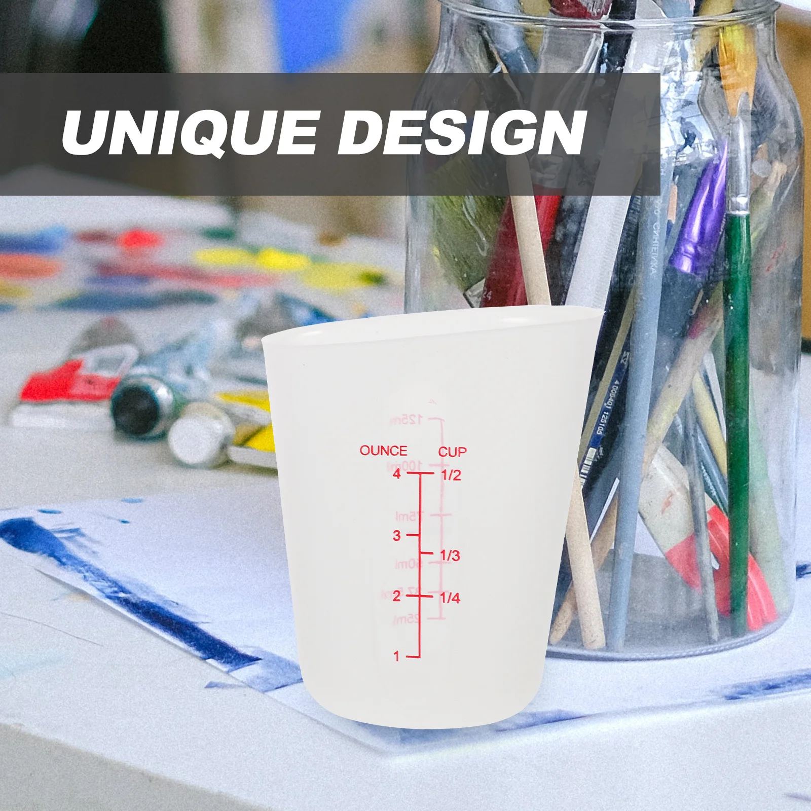 

3Pcs Epoxy Resin Measuring Cups Durable Mixing Bowls for Professional and Beginner Crafters Measuring Cups Mixing Cup Tool Kit