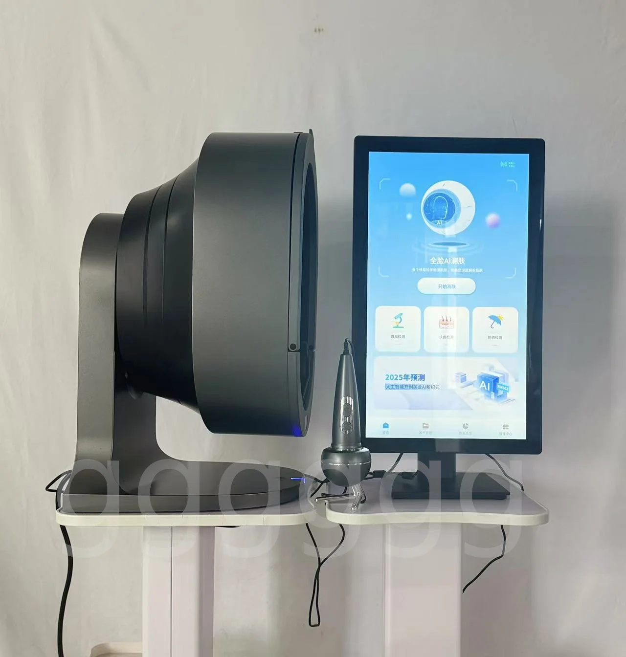 X5 Pro AI Huidbeeldanalysator Schoonheidsapparatuur Volledig lichaam Multi-spectrale scanning Hoofdhuidanalysator Meertalig 21,5-inch