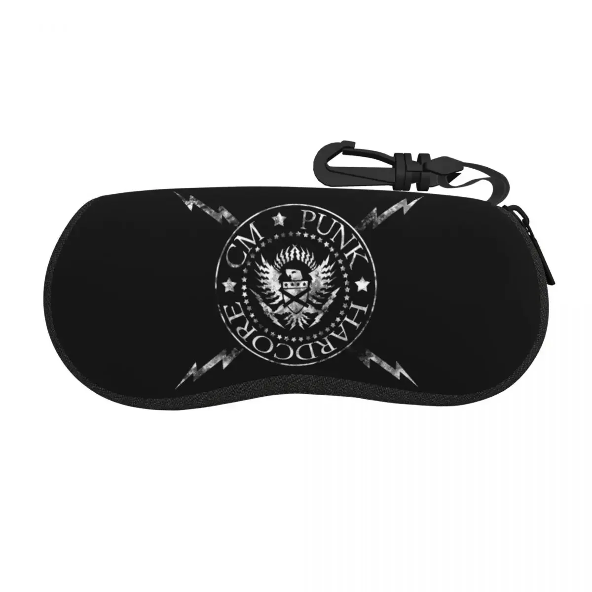 CM Punk Shell Glasses Case Protector Sunglasses Box Women Men Soft Eyeglasses Bag Pouch