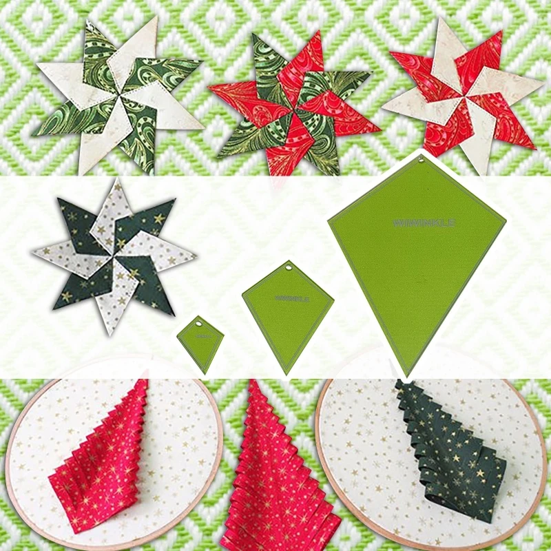 Reusable Quilting Cutting Template Sewing Ruler for Tailor 3X Dropship