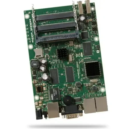 RouterOS L5 Беспроводная мостовая материнская плата Модель RB435G 3x Gigabit Ethernet 5x miniPCI 2xUSB