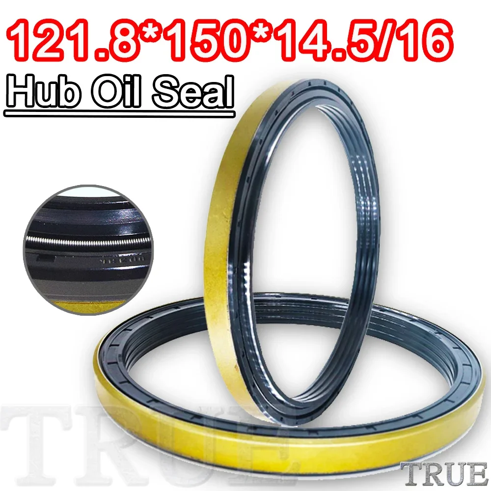 

Hub Oil Seal 121.8*150*14.5/16 For Tractor Cat Shaft Cassette Sealing Combined 121.8X150X14.5/16 12020222B 01025740B 12020222 01