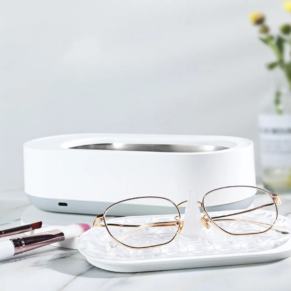 Ультразвуковой очиститель, портативный очиститель для очков, часов, ювелирных изделий, зубных протезов, бытовой маленький очиститель