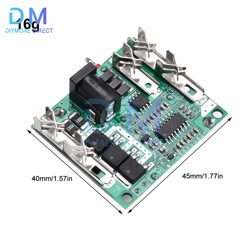 BMS 5S 20A 18650 Baterai Lithium Pengisian Papan Perlindungan Sirkuit PCM Balancer Modul Pengisi Daya Bank Daya