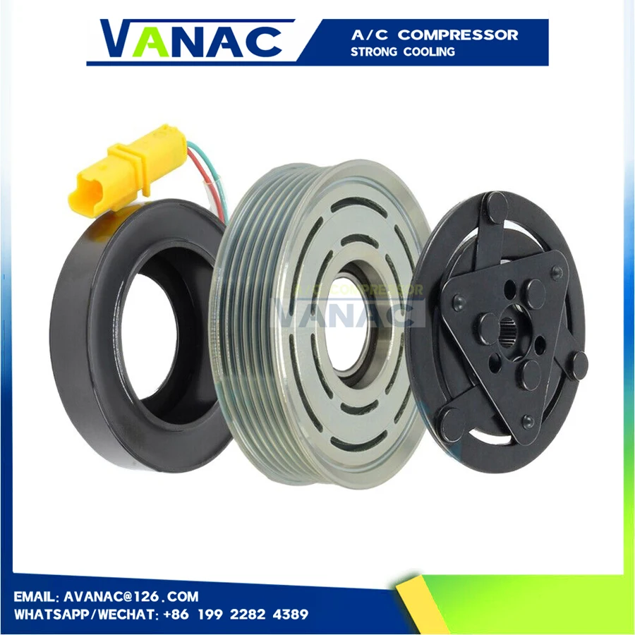 

sd7c16 Муфта компрессора кондиционера переменного тока 8FK351334171 96519114 Для PEUGEOT 308 Picass CITROEN C4 Picasso 9800839580 9671216780 9659875880